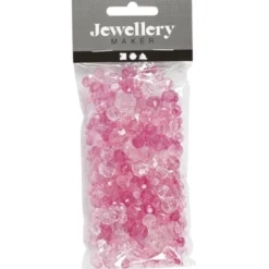 Fasettperlemiks - Rosa, 45 gr.