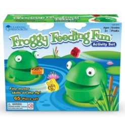 Finmotorisk læringsspill - Mat til Froggy