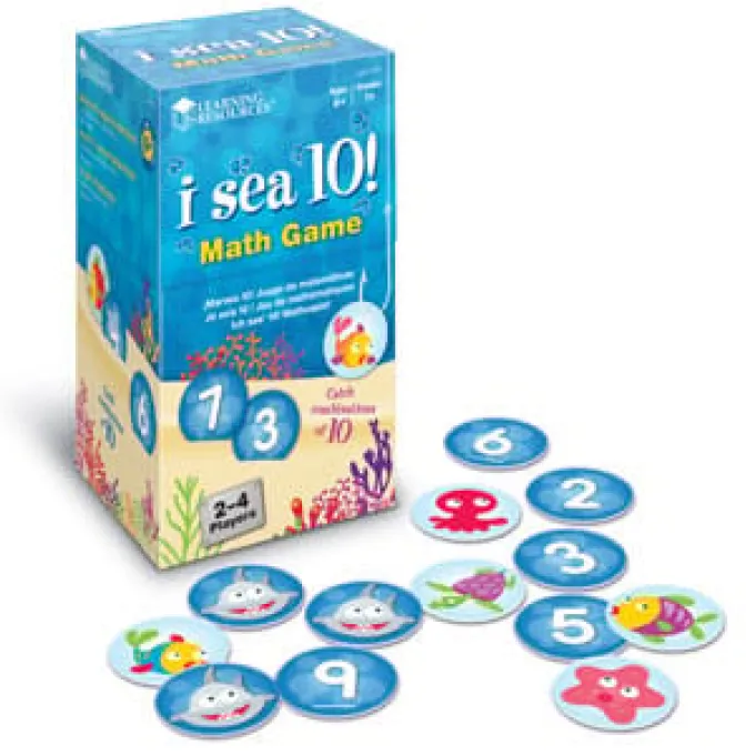 Fisk en 10er - Matematikkspill