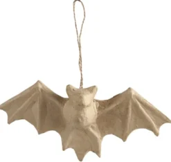 Flaggermus i pappmasjé - H: 10 cm., 1 stk.
