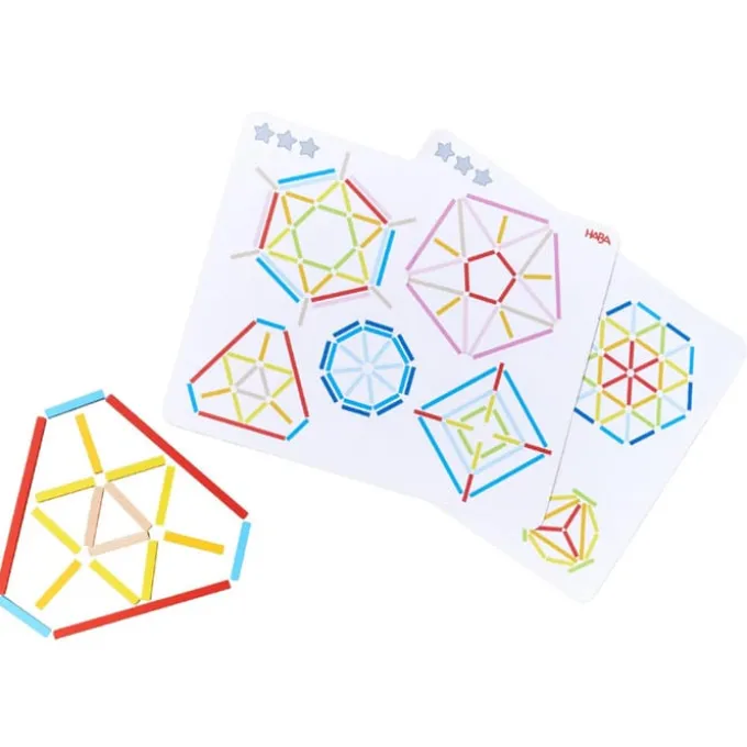 Form- & fargeleggingsspill - Pinnemester