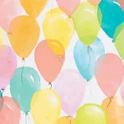 Gavepapir 50 cm x 5 m - Ballonger