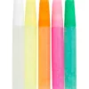 Glitterlim 10 ml. - Pastellfarger, 5 stk