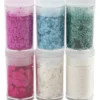 Glitter & paljetter – Pastell, 6 x 7 ml