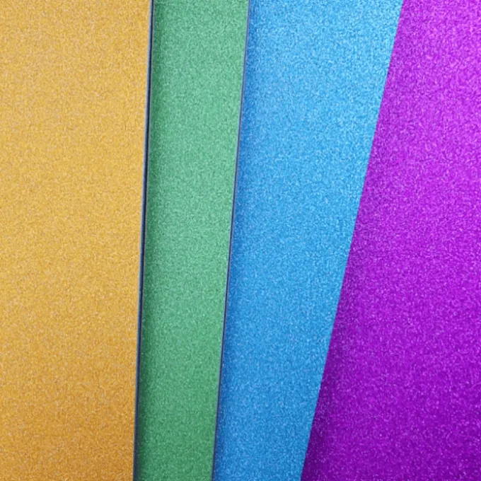 Glitterpapir A4 - 10 ark