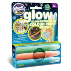 Glow - Tusjer miks, 3 stk
