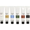 Gouache-maling 20 ml. - Natur, 6 stk.