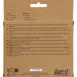 Gouache-maling 20 ml. - Natur, 6 stk.