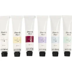 Gouache-maling 20 ml. - Pastell, 6 stk.