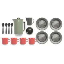 Green Bean - Kaffesett med 17 deler