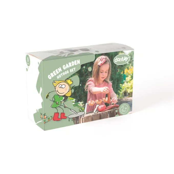 Green Garden hotdogsett med 9 deler