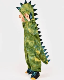 Grønn dinosaur, str. 3-4 år
