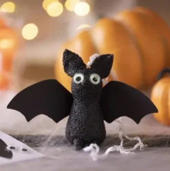 Halloween-pose - Lag en flaggermus