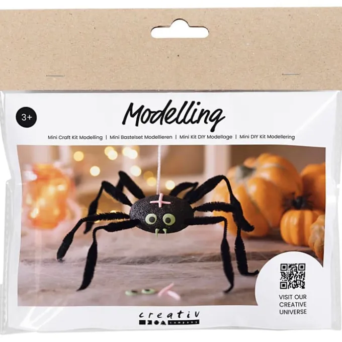 Halloween-pose - Lag en edderkopp