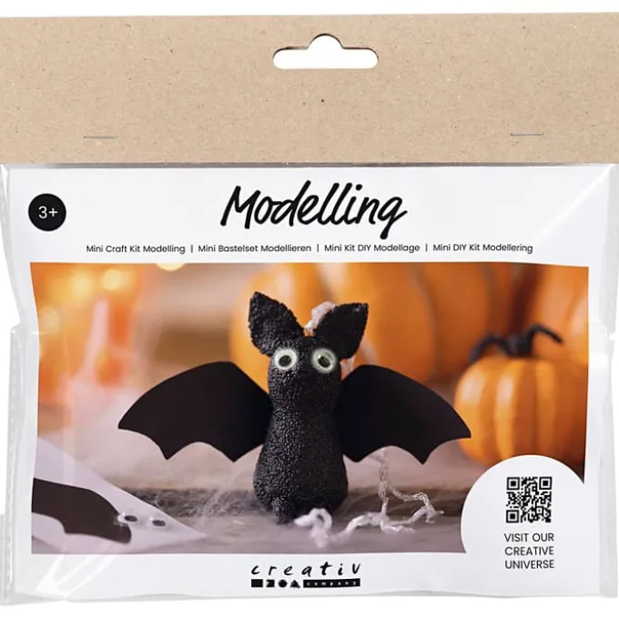 Halloween-pose - Lag en flaggermus