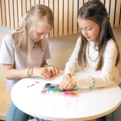 Heishi-perler i oppbevaringsboks, 3500 stk.