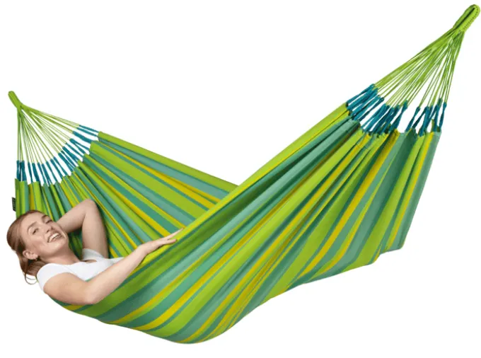 Hengekøye single outdoor - Lime