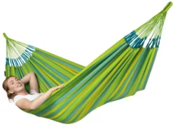 Hengekøye single outdoor - Lime