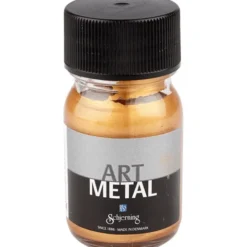 Hobbymaling metallic 30 ml - Gull, 1 stk