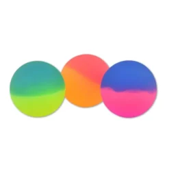 Hoppeballer Ø 4 cm - Neon, 3 stk