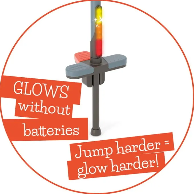 Hoppestokk GLOW (vekt opptil 35 kg)