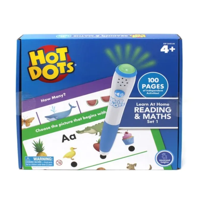 Hot Dots® - Startsett, 4+ år (engelsk)