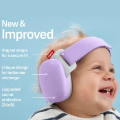 Hørevern Muffy Baby 1-4 år - Lilla
