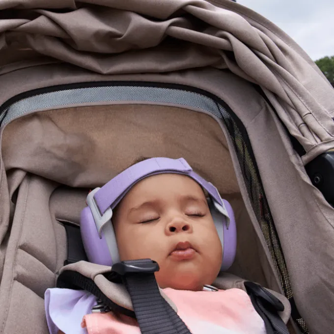 Hørevern Muffy Baby 1-4 år - Lilla