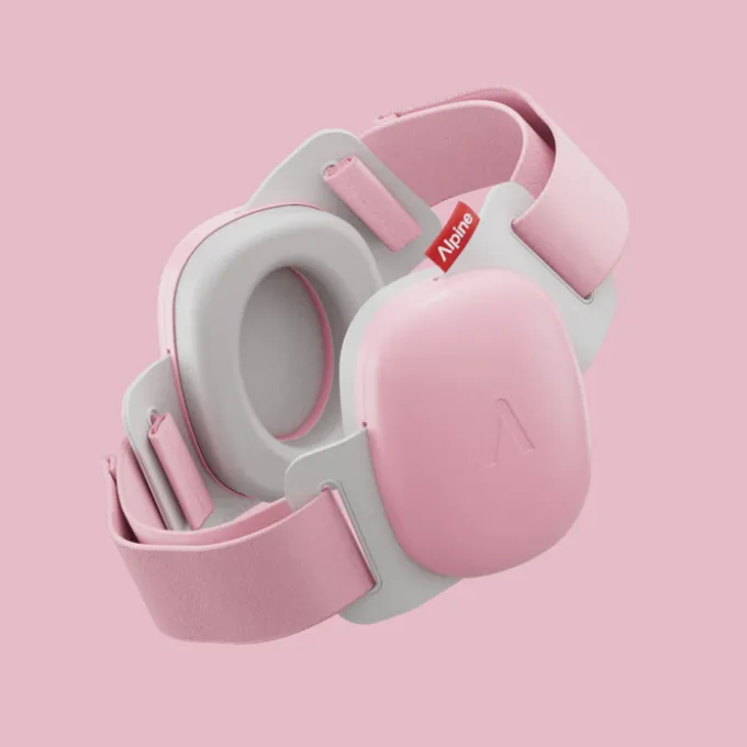 Hørevern Muffy Baby 1-4 år - Rosa