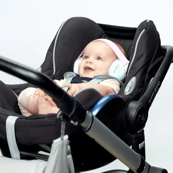 Hørselsvern Muffy Baby 1-3 år - Rosa