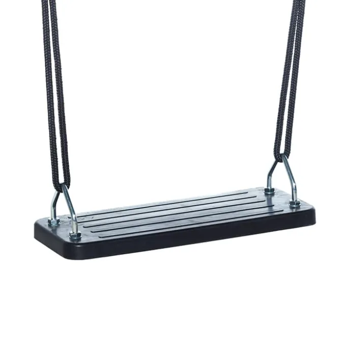 Huske m. gummisete 44,8 x 17,8 cm (svart tau)