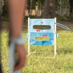 2-i-1 stigegolf og kastespill