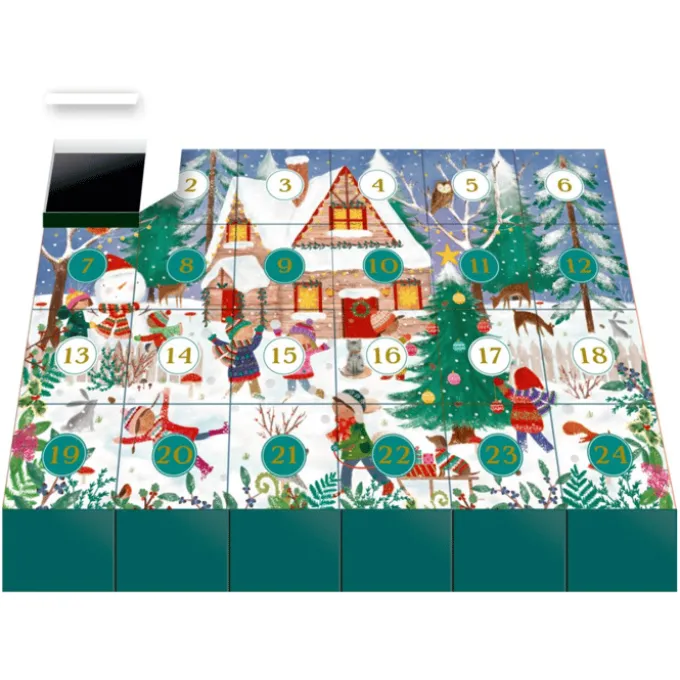 Julekalender-puslespill – Juleglede, 500 brikker