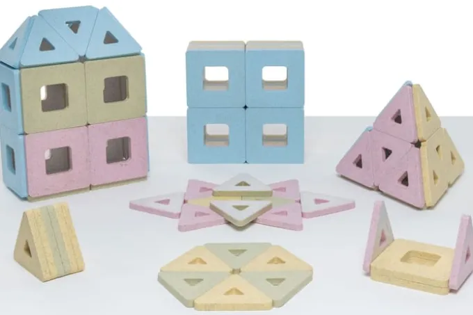 KinderMag Polydron | Gruppesett | 96 stk
