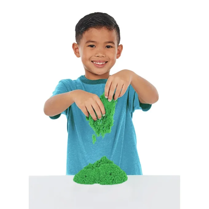 Kinetic Sand® - Sandboks grønn, 454 gram