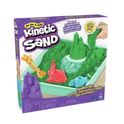 Kinetic Sand® - Sandboks grønn, 454 gram