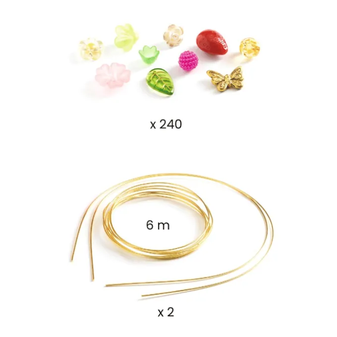 Kreativ eske - Lag dine egne tiaraer, rosa