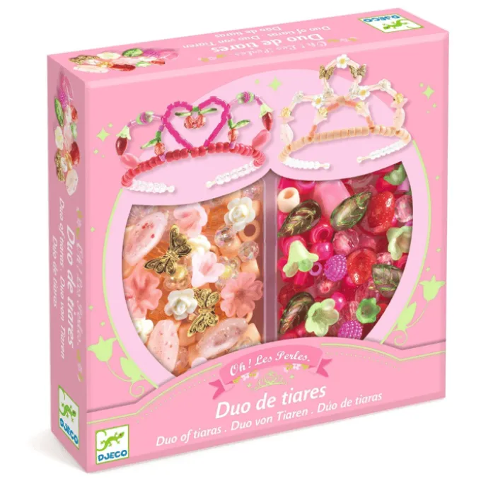 Kreativ eske - Lag dine egne tiaraer, rosa