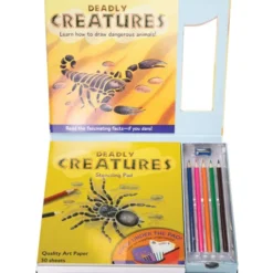 Kreativitetssett - Deadly Creatures