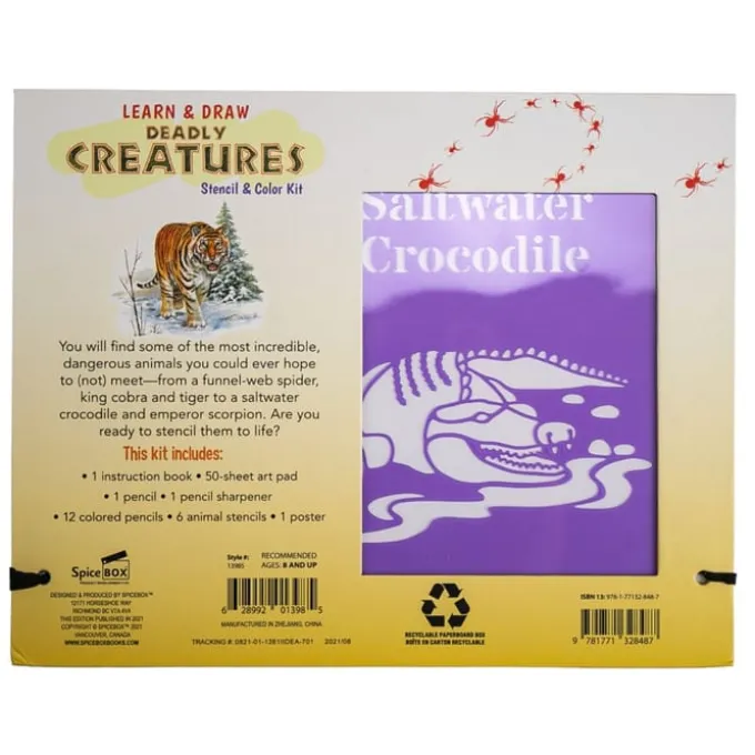 Kreativitetssett - Deadly Creatures