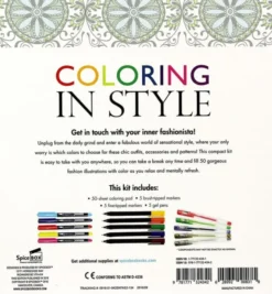 Kreativitetssett - Coloring in Style