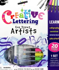 Kreativitetssett - Creative Lettering