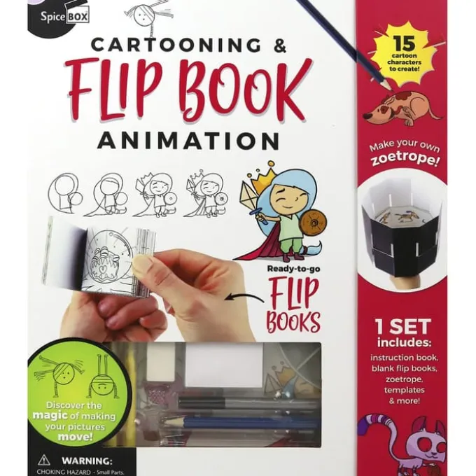 Kreativitetssett - Flip Book Animation