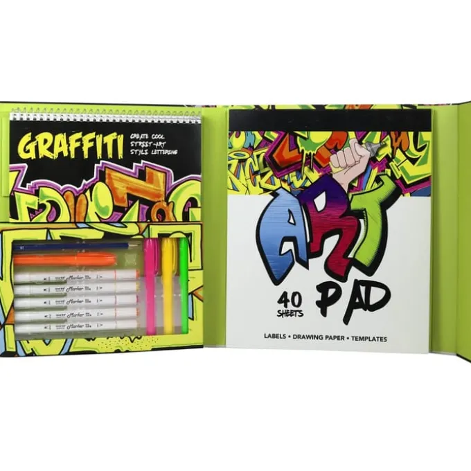 Kreativitetssett - Graffiti