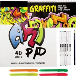 Kreativitetssett - Graffiti