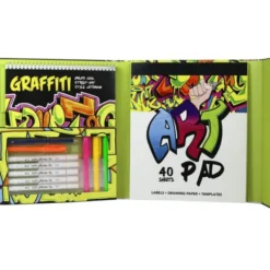 Kreativitetssett - Graffiti