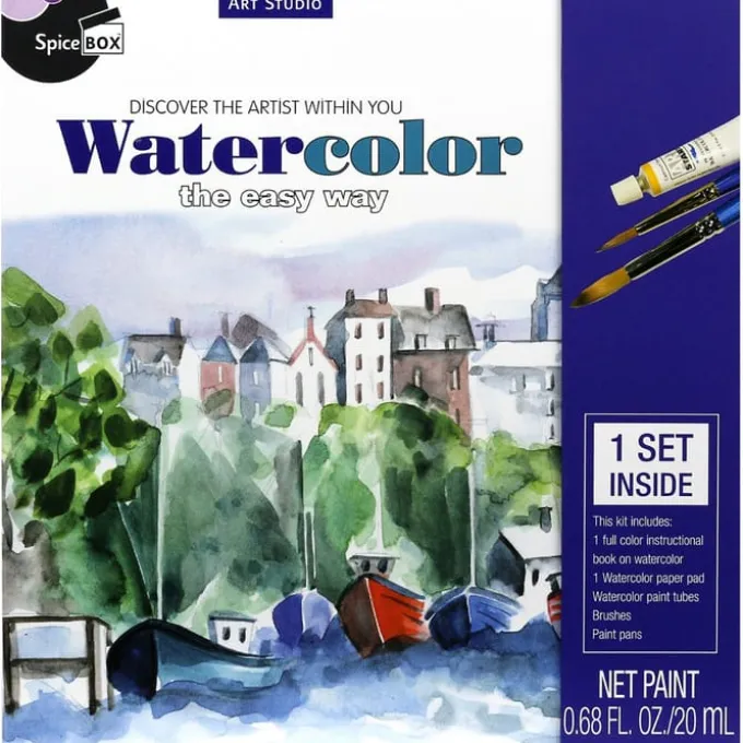 Kreativitetssett - Watercolor