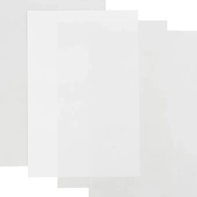 Krympeplast transparent matt - 20x30 cm, 4 ark