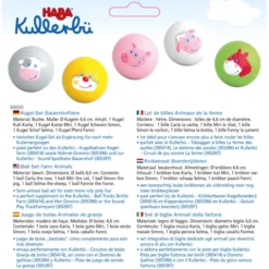 Kullerbü tilbehør - Kuler m. bondegårdsdyr, 5 stk