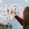 Lag selv julekalender (blank), 5 stk